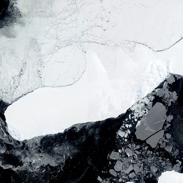 Satellite view of Latady Island IC
